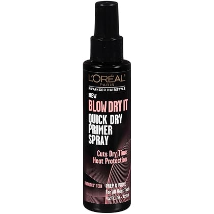 L'Oreal Paris Advanced Hairstyle BLOW DRY IT Quick Dry Primer Spray 4.2 fl; oz.