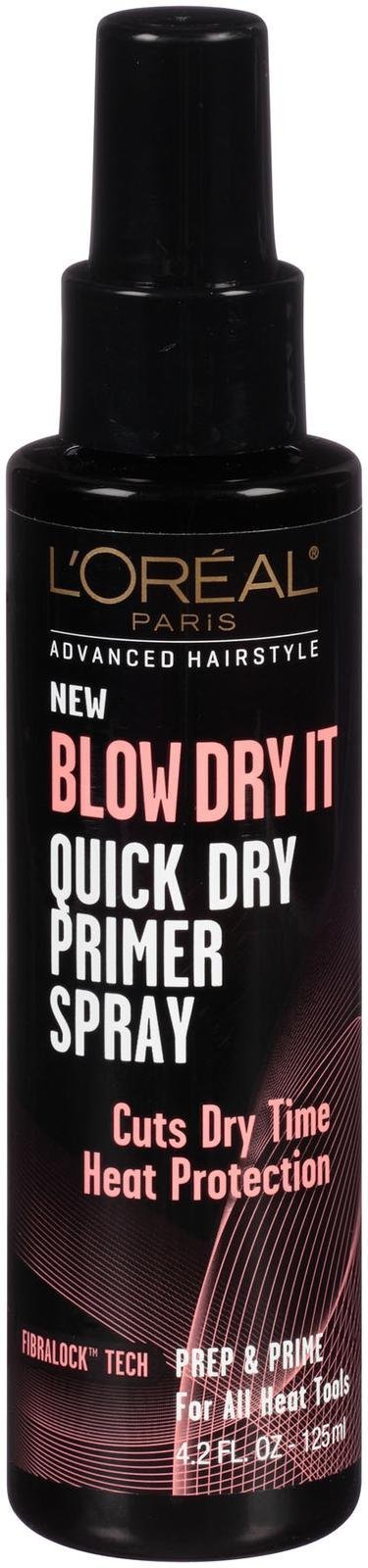L'Oreal Paris Advanced Hairstyle BLOW DRY IT Quick Dry Primer Spray 4.2 fl; oz.