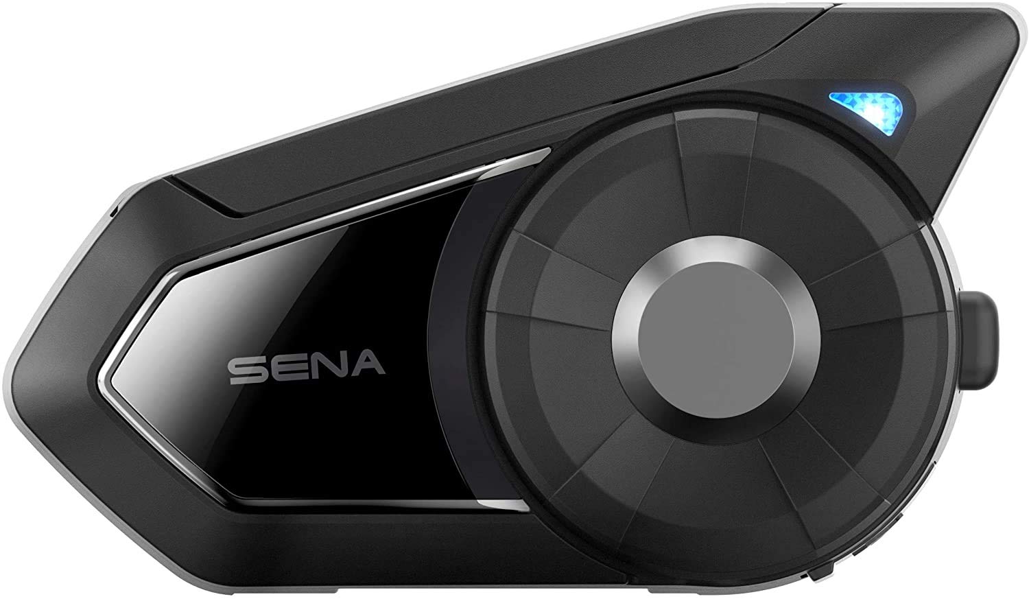 Sena 30K-01 Motorcycle Bluetooth Headset with Mesh Intercom, Helmet Communication System, FM Radio , Black