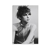 Generic Edie Sedgwick Posters Edie Sedgwick Portrait Art Poster (1) Canvas Painting Wall Art Poster for Bedroom Living Room Decor 12x18inch(30x45cm) Unframe-style