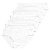 Lucky & Me Girls 100% Organic Cotton Underwear Briefs, Gracie 7 Pack