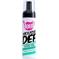 The Doux Mousse Def Texture Foam, Multi-Use Mousse Hair Foam to Style, Condition, Define, Volumize, and Add Shine - 7oz