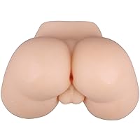 Male Masturbator Anal Sex Toy Realistic Butt-Pocket Pussy for Men, Men's Sex Toys Male Masturbators Adult Sex Toy Male Stroker for Men Masturbation (Without Dildo), Sex Toys for Men Male Gay Brown