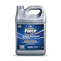 Manna Pro Opti-Force Fly Spray | Sweat Resistant for Horses and Ponies | Provides Repellency and Quick Knockdown from Biting and Nuisance Flies | 1 Gallon