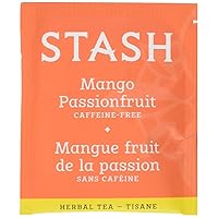 Stash Tea Mango Passionfruit Herbal Tea, Box of 100 Tea Bags