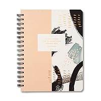 Compendium Spiral Notebook - Go out there and do something remarkable. — A Designer Spiral Notebook with 192 Lined Pages, College Ruled, 7.5”W x 9.25”H