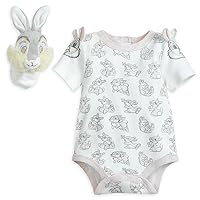 Disney Thumper Bodysuit and Rattle Layette Set for Baby