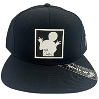 Much Love Logo Patch Black Snap Back Hat