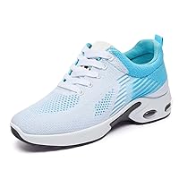 Padgene Womens Sneakers Air Cushion Running Shoes Lightweight Tennis Walking Shoes Mesh Breathable Gym Work Fashion Sneakers Athletic Comfortable Casual