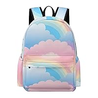 LGBT Pride Rainbow Travel Backpack for Men Women Lightweight Computer Laptop Bag Shoulder Bag Daypack