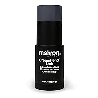 Mehron Makeup CreamBlend Stick | Face Paint, Body Paint, & Foundation Cream Makeup | Body Paint Stick .75 oz (21 g) (Monster Grey)
