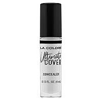 L.A. COLORS Ultimate Cover Concealer- Sheer White Corrector, 0.13 Fl Ounce