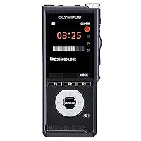 OM SYSTEM OLYMPUS DS-2600 Digital Voice Recorder, Rechargeable Batteries, Case & OM Digital Solutions Dictation Software, Black