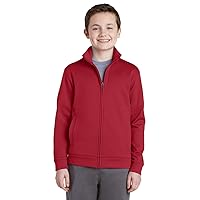 Sport Tek Boy's Fleece Full-Zip Jacket