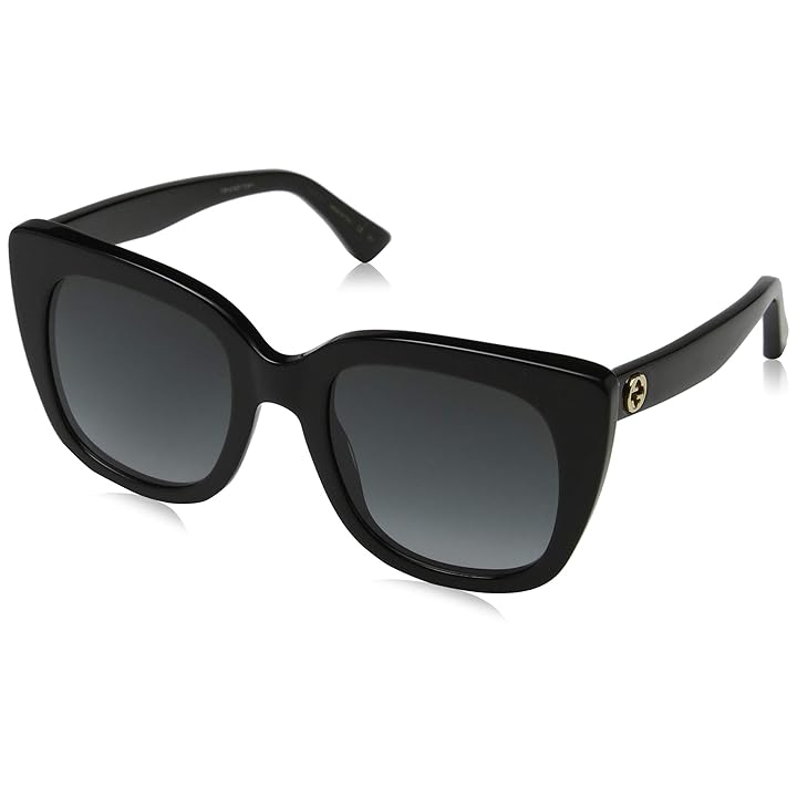 Mua Gucci GG0163S 001 Black GG0163S Square Sunglasses Lens Category 3 Size  51mm trên Amazon Mỹ chính hãng 2023 | Fado