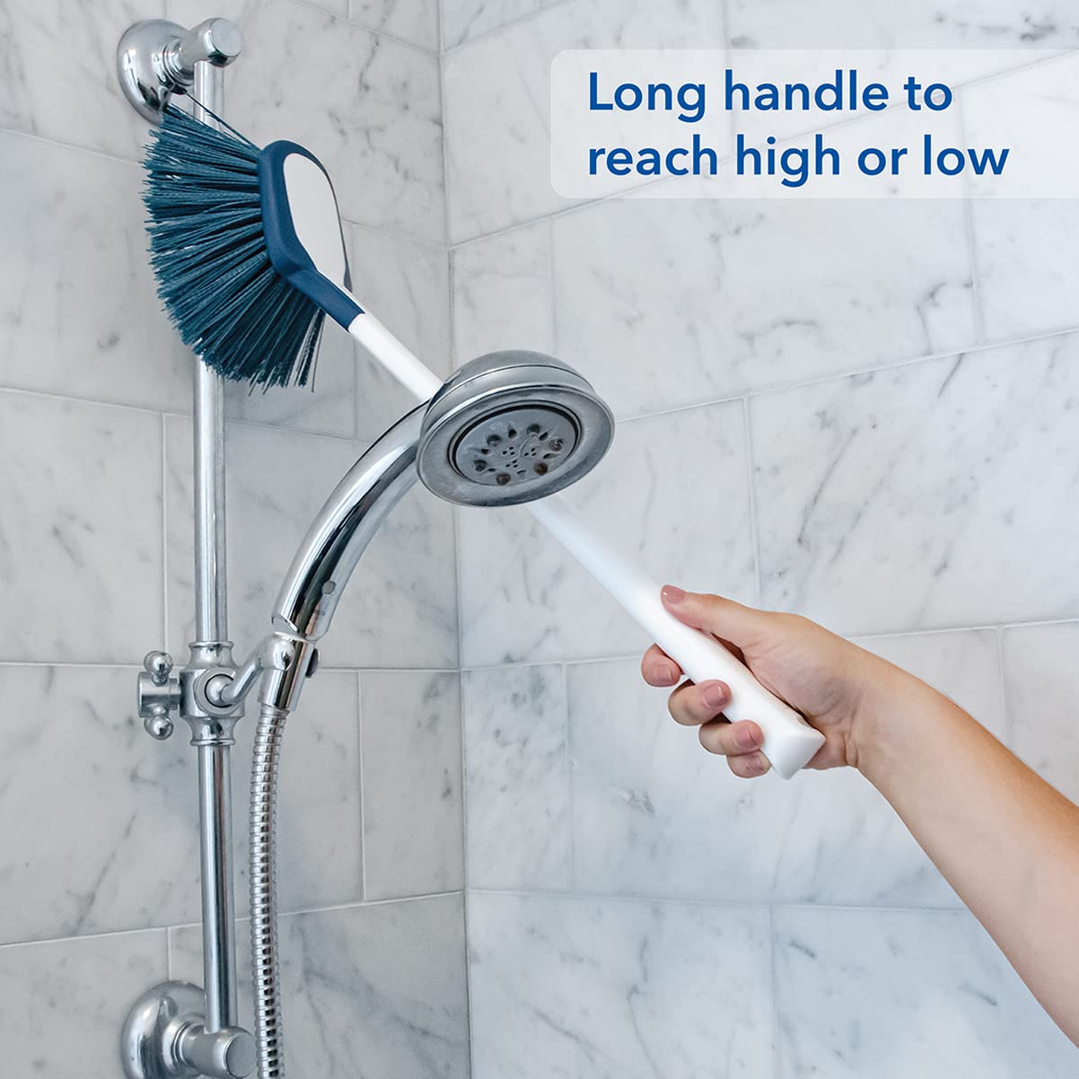 Unger EZ Reach Shower Tub and Tile Scrub Brush