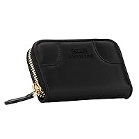 Genuine Leather Coin and Credit Card Wallet - RFID Blocking – Unisex