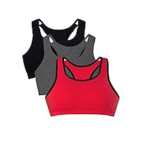 Fruit of the Loom Women's Built Up Tank Style Sports Bra Fashion Colors
