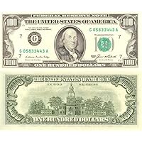 ConversationPrints BEN FRANKLIN HUNDRED DOLLAR BILL GLOSSY POSTER PICTURE PHOTO money currency