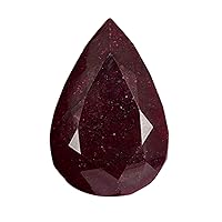 Approx 1375 Ct. Natural Pear Cut African Pigeon Blood Red Ruby Loose Gemstone Gemstone J-5289