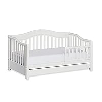 Toddler Day Bed in White, Greenguard Gold Certified