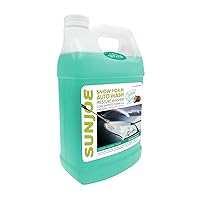 Sun Joe SPX-FCS1G-COC Premium Snow Foam Coconut Scent Car Wash Soap & Cleaner, 1 Gallon