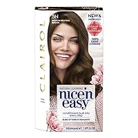 Nice'n Easy Permanent Hair Color Medium Natural Brown 5N (Pack of 2) Clairol Nice'n Easy Permanent Hair Color Medium Natural Brown 5N (Pack of 2)