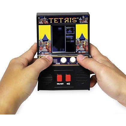 Basic Fun Arcade Classics - Tetris Retro Mini Arcade Game