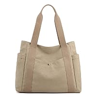 Womens Shoulder Handbag Canvas Hobo Tote Bag Leisure Shopper Travel Purses for Girls