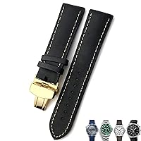 20mm 21mm 22mm Leather Watch Strap Black Brown Watch Bands For Rolex For Omega Seamaster 300 For Hamilton For Seiko For IWC For Tissot Bracelet
