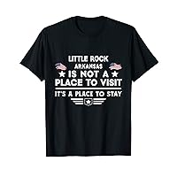 Little Rock Arkansas Place to stay USA Town Home City T-Shirt