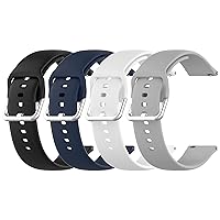 FitTurn 20mm Soft Silicone Watch Bands for Coros Pace 2/Apex 2/Apex 42mm  Smart Watch, Replacement Wristband Compatible for Coros Pace 2/Apex 2/Apex
