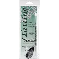 Handy Hands 1 Threader (N3) Tatting Needle, 1-Pack, Gray