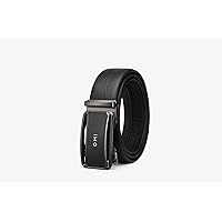 Leather Replacement Watch Band Black Waterproof for Women 14mm