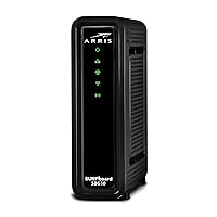 ARRIS Surfboard SBG10-RB DOCSIS 3.0 Cable Modem & AC1600 Dual Band Wi-Fi Router, Approved for Cox, Spectrum, Xfinity & Others (Renewed)