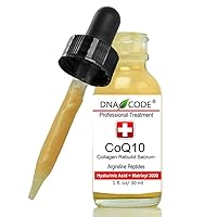DNA Code®- CoQ10 Collagen Rebuild Serum + Argireline,Hyaluronic Acid +Matrixyl 3000