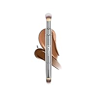 IT Cosmetics Heavenly Luxe Dual Airbrush Concealer Brush #2 - Dual-Ended, 2-in-1 Brush for Liquid & Cream Concealer - Buff Away Imperfections - With Award-Winning Luxe Hair