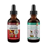 Rejuvica Health Ultimate Energy Bundle - Active Ginseng & Active Adrenal - Supercharge Your Energy Levels with Ginseng, Rhodiola, Ashwagandha, Holy Basil & More!