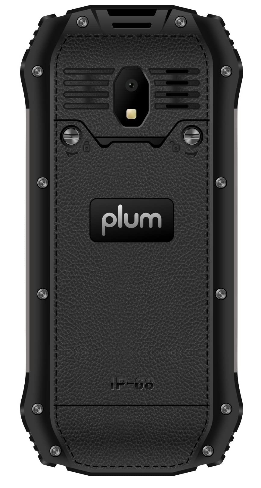 Plum RAM 10 Unlocked 4G Volte 2022 Rugged Phone ATT Tmobile Consumer Cellular - Blk/Orange