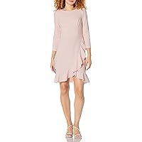 Tommy Hilfiger Women's Scuba Crepe Structured Dress