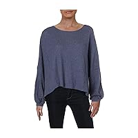 Free People Womens Open-Back Pullover Blouse