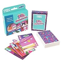 BBG Deluxe 90s Nostalgia Inspect Deck Playing Card Puzzle/Scavenger Hunt Game - 54 Premium Quality Cards!