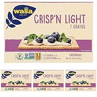 Wasa 7 Grain Crispbread, 4.9 oz (Packaging May Vary) (Pack of 4)