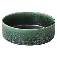 Modern Ivy Green 6.1 inches (15.5 cm) Stacked Ball, 6.2 x 2.0 inches (15.8 x 5.2 cm), 15.5 oz (430 g), Medium Pot, Restaurant, Cafe, Commercial Use