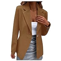 Women's Winter Coats Autumn Women's Fashion Casual Suit Long Sleeve Slim Comfortable Cardigan Coat