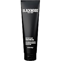 BLACKWOOD FOR MEN BioFuse Hair Sculpting Gel - Men's Vegan & Natural Hair Styling Product for All Hair Types - Long Lasting Hold - Sulfate Free, Paraben Free, & Cruelty Free (4.23 Oz)