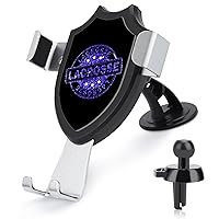 Lacrosse Stamp Seal Novelty Phone Holders for Car Cell Phone Car Mount Hands Free Easy to Install
