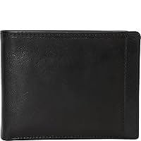 Mancini Leather Goods Casablanca Collection: Men’s RFID Wallet Billfold with