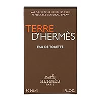 Hermes Terre Eau de Toilette Spray for Men, 1 Ounce Hermes Terre Eau de Toilette Spray for Men, 1 Ounce