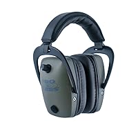 Pro Ears Pro Tac Slim ​Gold Ear Muffs, Military Grade Electronic Hearing Protection & Amplification, DLSC Tech, Made in USA